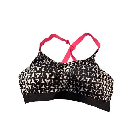 Victoria's Secret Other - Victoria’s Secret bra black, white, pink straps padded 34C Y2K